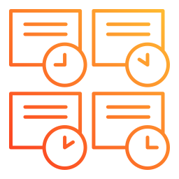gerenciamento de tempo Ícone