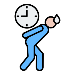 Time pressure icon