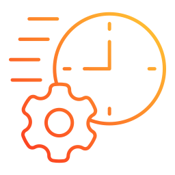 tijd efficientie icoon