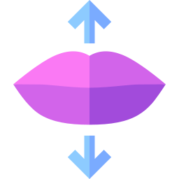 aumento de labios icono