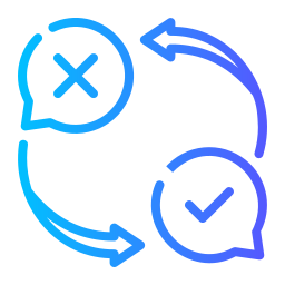 Decision making icon