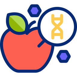 Genetic analysis icon