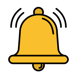 Notification bell icon