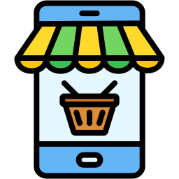 Мобильный магазин иконка