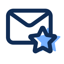 Starred message icon