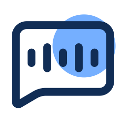 음성 메시지 icon