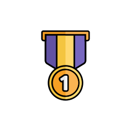 medalha de premiação Ícone