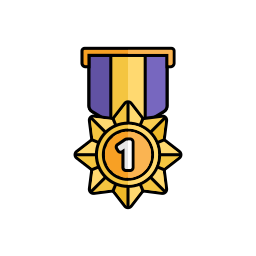 nagroda medalowa ikona