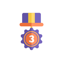 Award medal icon