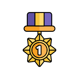 Award medal icon