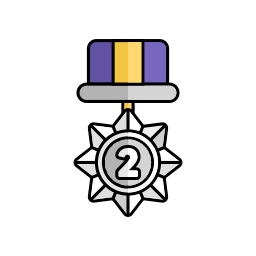 Award medal icon