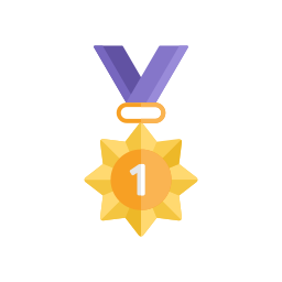 Award medal icon