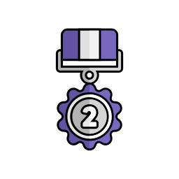 Award medal icon