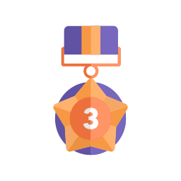 Award medal icon