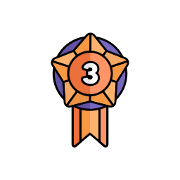 Award medal icon