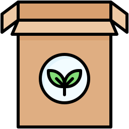 Eco bag icon