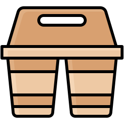 Cup carrier icon