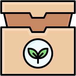Paper box icon