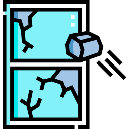 Broken window icon