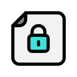 Encrypted file icon