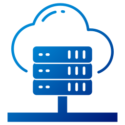 Cloud computing icon