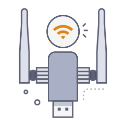 adaptador wifi icono