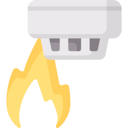 Fire detector icon