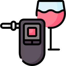 Alcohol sensor icon
