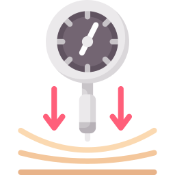 sensor de presión icono