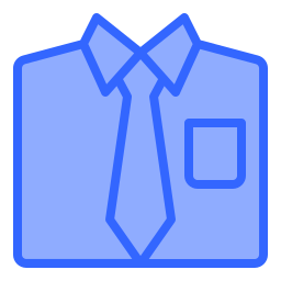 anzug und krawatte icon