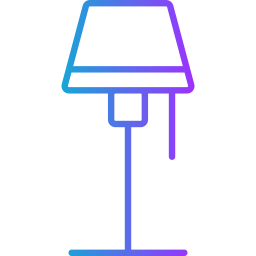 Floor lamp icon