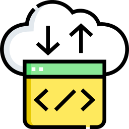 codifica cloud icona