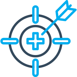 objectif de réussite Icône