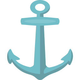 Ship anchor icon