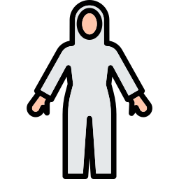 Защитный костюм иконка