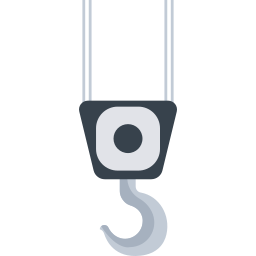 Construction hook icon