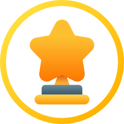 Trophy star icon