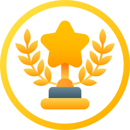 Trophy star icon