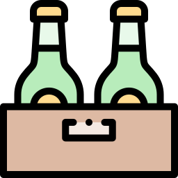 pudełko na piwo ikona