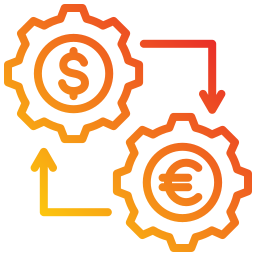 Обмен валюты иконка