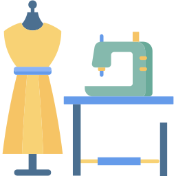 kleding maken icoon