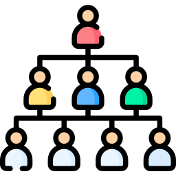 Team structure icon