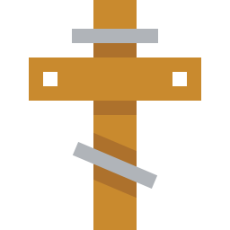 krzyż bizantyjski ikona