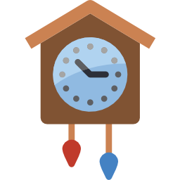 Cuckoo clock icon