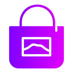 Shopping bag icon