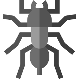 formica proiettile icona