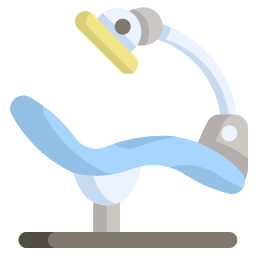 Dentist chair icon