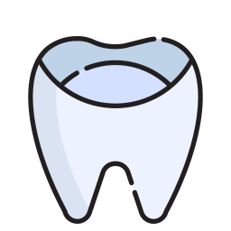 Dental filling icon