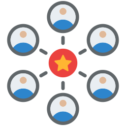 Employee engagement icon