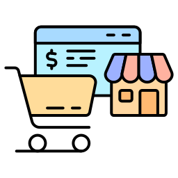 e-commerce icona